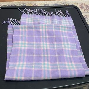 🎉HP🎉 Cashmere Burberry Scarf